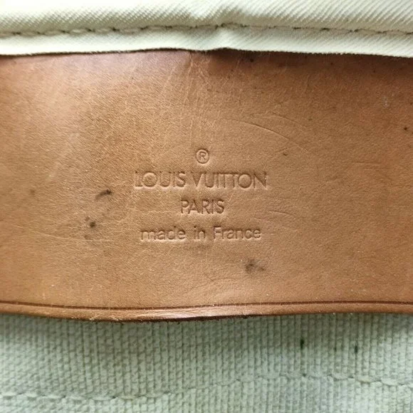 Louis Vuitton Travel Bag Alize 1 Poche Browns - Picture 6 of 10